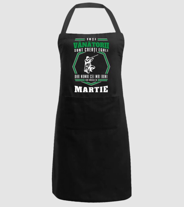 Toți vânătorii sunt creați egali, dar numai cei mai buni sunt născuți în martie model negru pe tricou