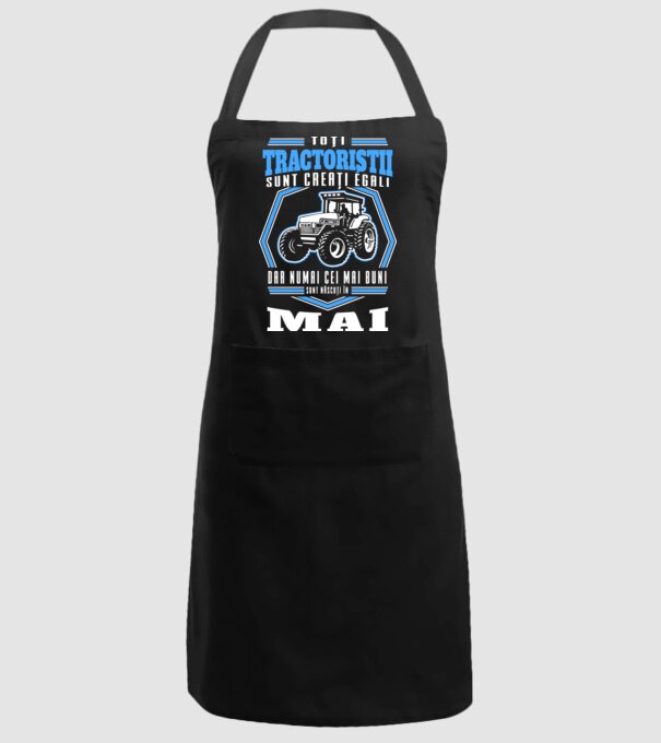 Toți tractoriștii sunt creați egali, dar numai cei mai buni sunt născuți în mai model negru pe tricou