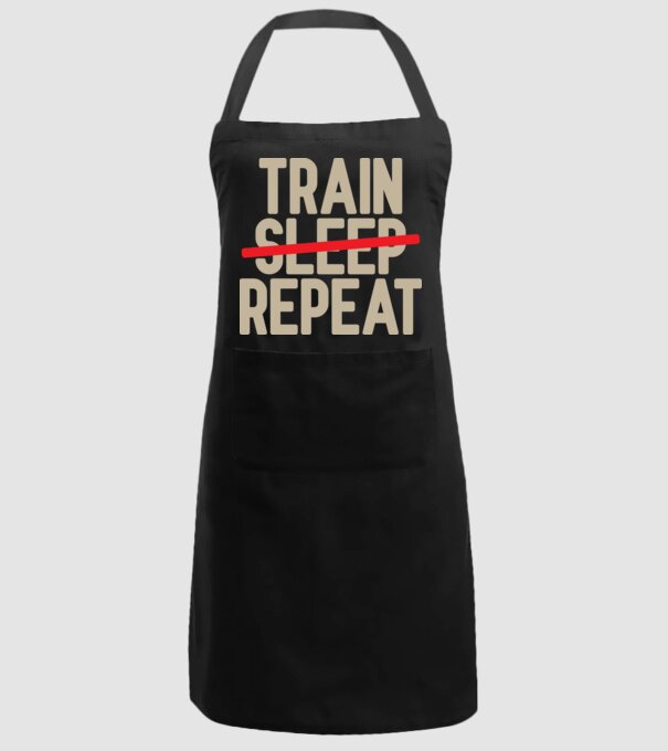 Train repeat model negru pe tricou