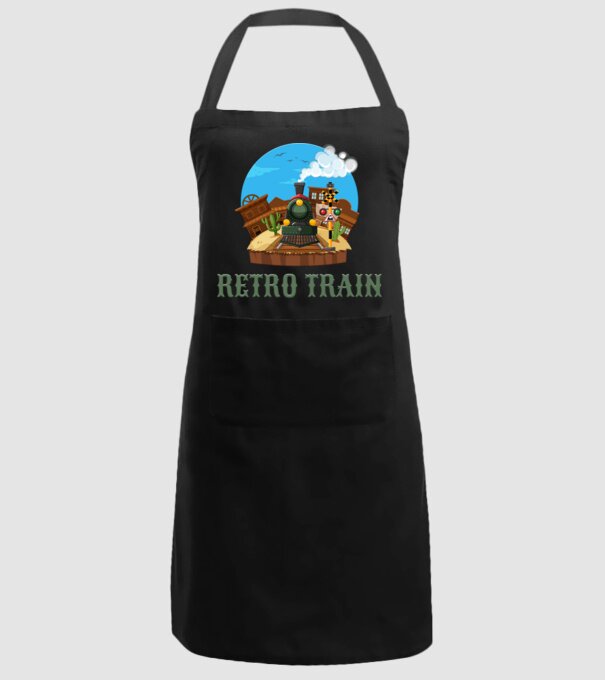 Trenuri model negru pe tricou