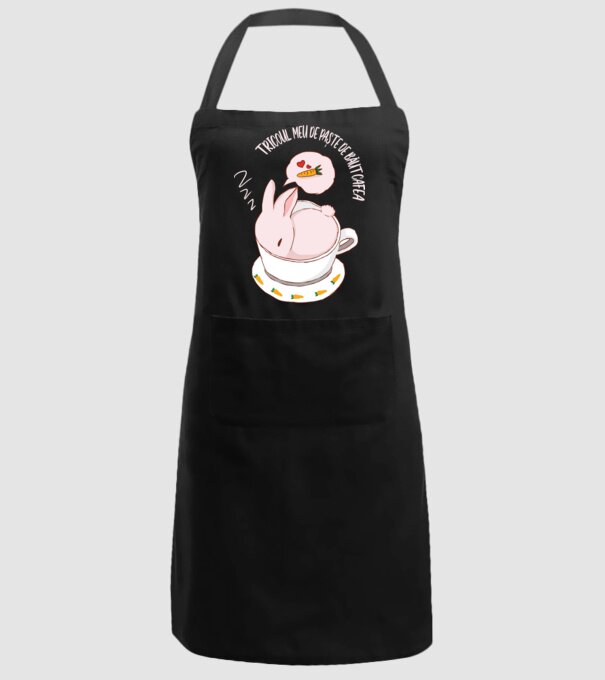 tricoul meu de Paște de băut cafea model negru pe tricou