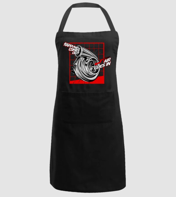 Turbo model negru pe tricou