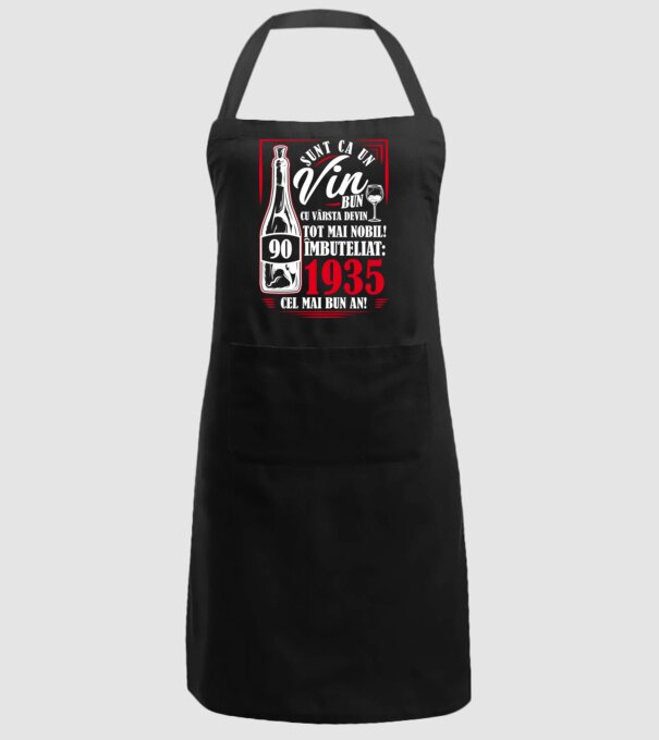 Un Vin Bun 1935 - Negru model negru pe tricou