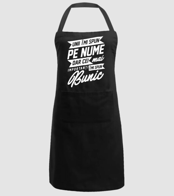 Unii îmi spun pe nume, dar cei mai importanți îmi spun bunic model negru pe tricou