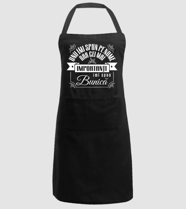 Unii îmi spun pe nume, dar cei mai importanți îmi spun bunică model negru pe tricou