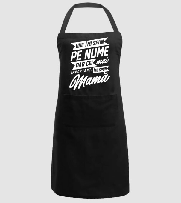 Unii îmi spun pe nume, dar cei mai importanți îmi spun mamă model negru pe tricou