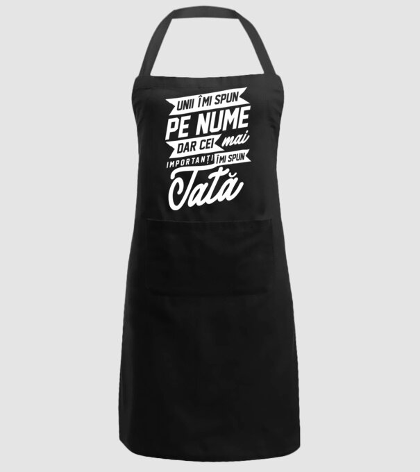 Unii îmi spun pe nume, dar cei mai importanți îmi spun tată model negru pe tricou