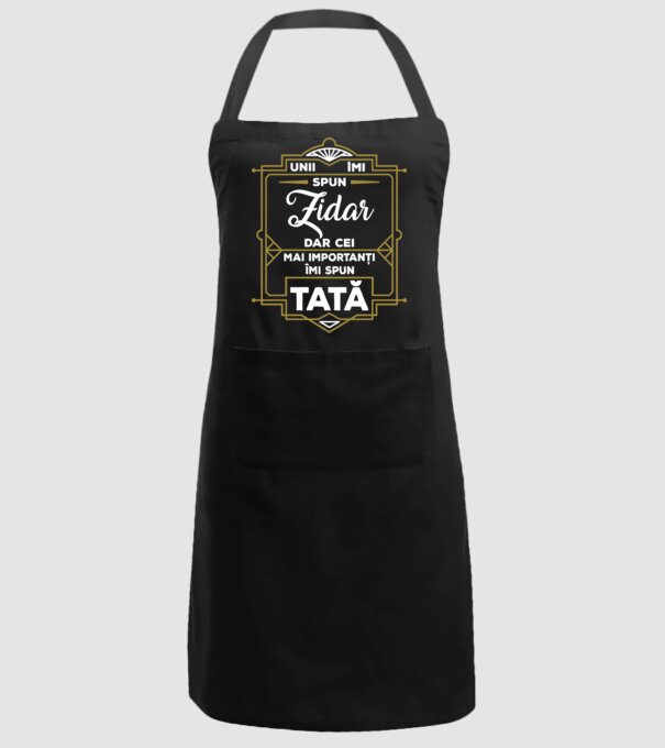 Unii îmi spun Zidar, dar cei mai importanți îmi spun tată model negru pe tricou