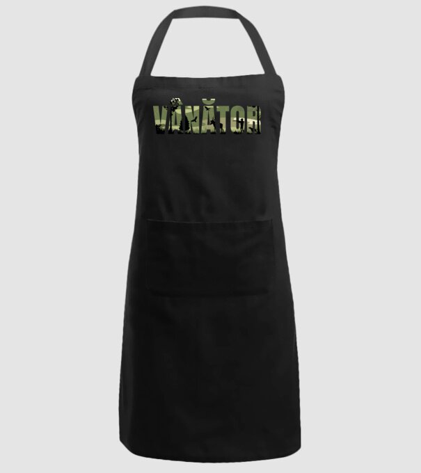 VÂNĂTOR model negru pe tricou