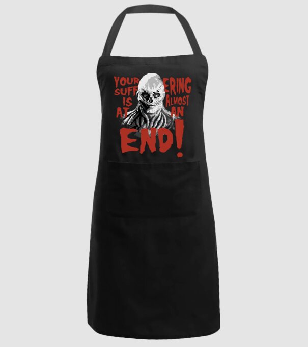 vecna your suffering is almost at an end model negru pe tricou
