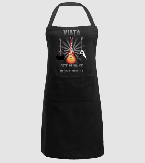 Viața este plină de decizii dificile model negru pe tricou