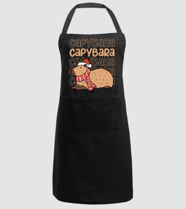 Xmas Cappy model negru pe tricou