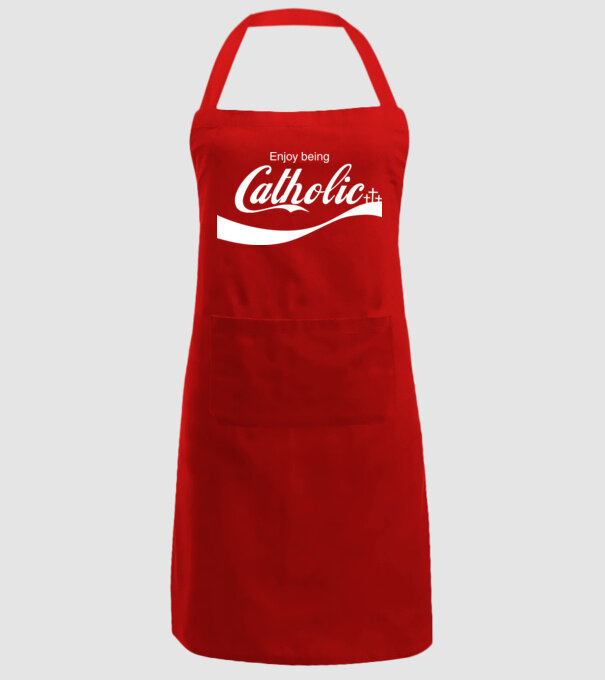ChatoliCoke model roșu pe tricou