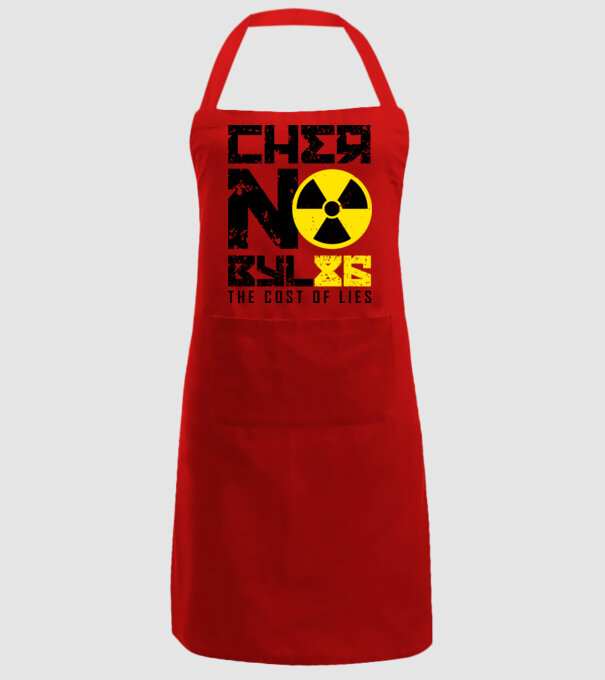'Chernobyl ''86' model roșu pe tricou