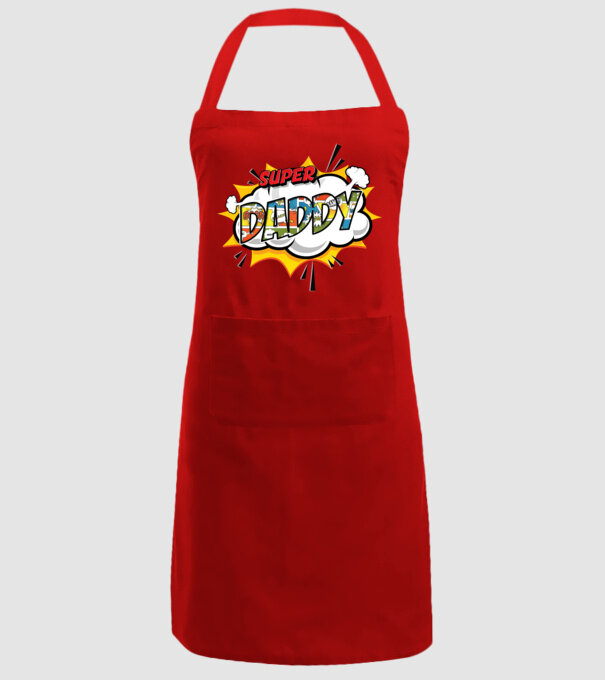 Comic Daddy model roșu pe tricou