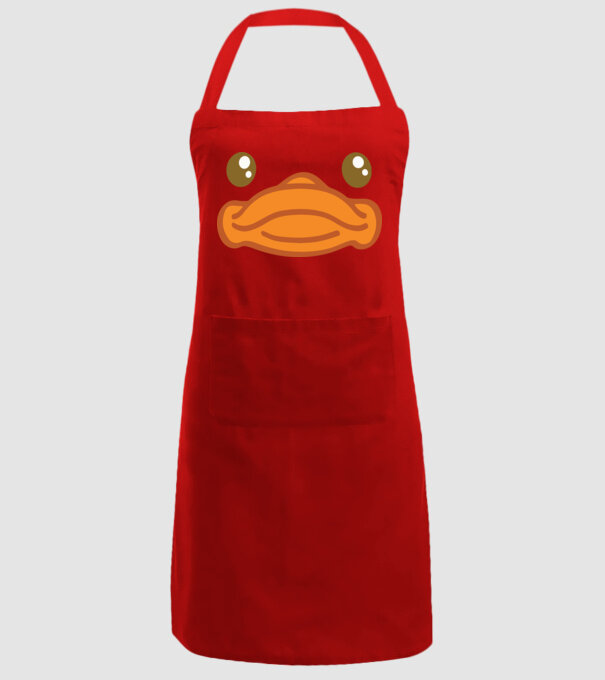 Rață carnaval model roșu pe tricou