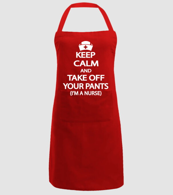 Keep calm and take off your pants model roșu pe tricou