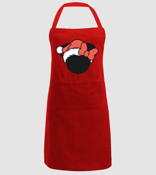 Crăciun Minnie model roșu pe tricou