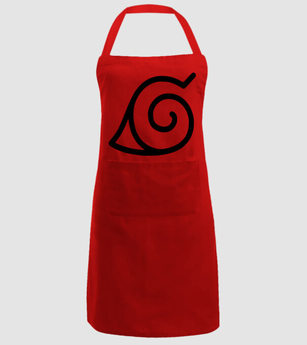 simbol naruto model roșu pe tricou