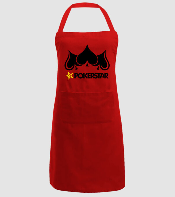 Pokerstar 2 model roșu pe tricou