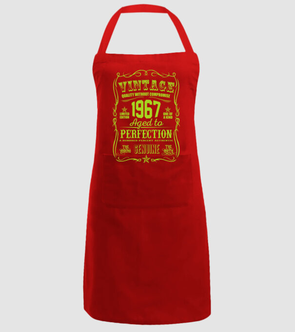 Vintage Perfection - 1967 model roșu pe tricou