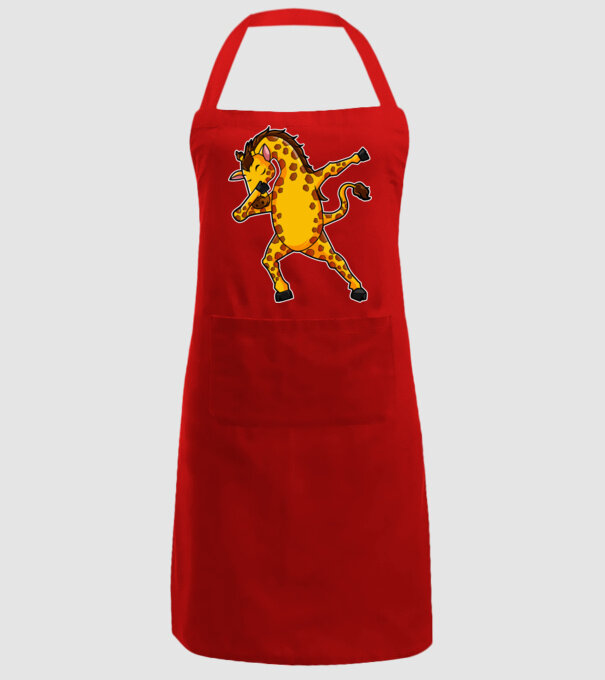 Girafă DAB model roșu pe tricou