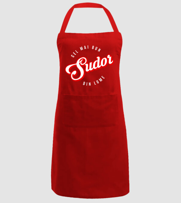 Cel mai bun SUDOR din lume model roșu pe tricou