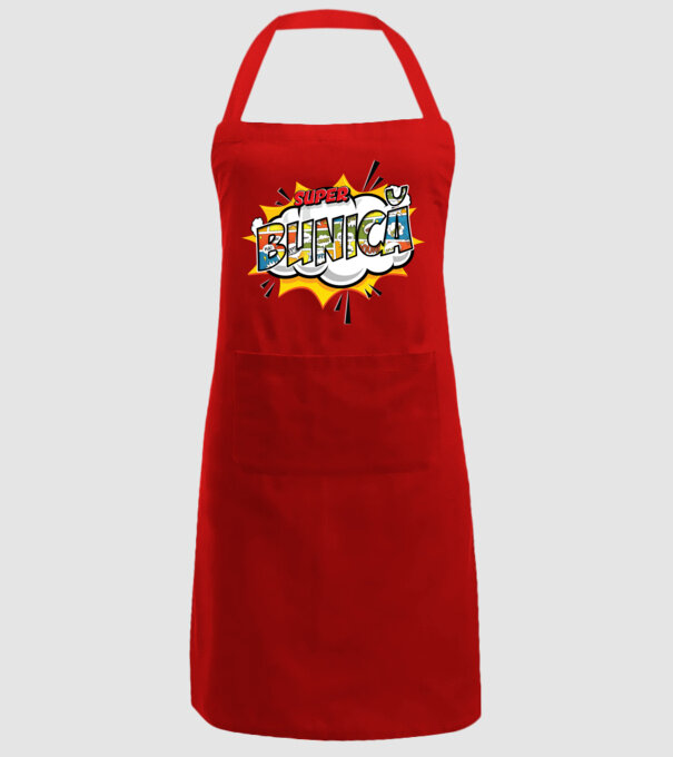 Super Bunică model roșu pe tricou