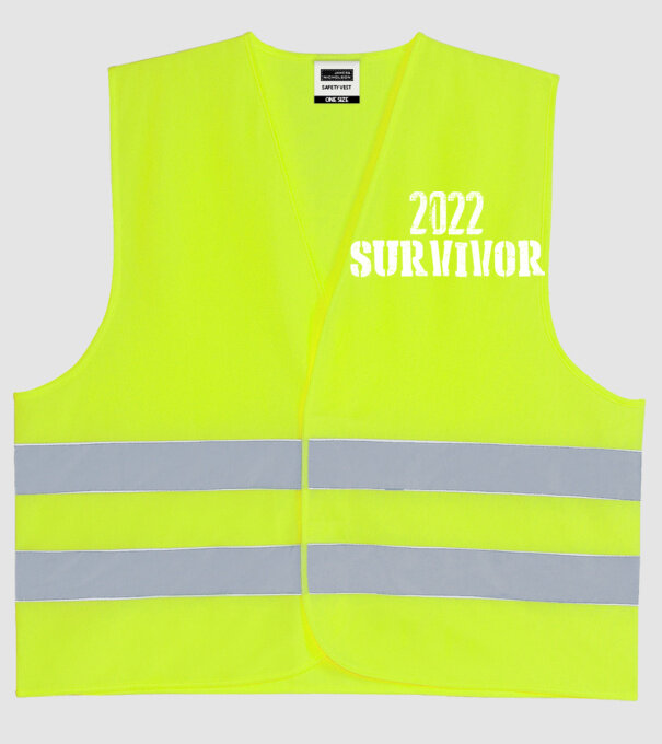 2022 survivor model galben neon pe tricou