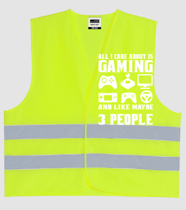 All i care about... model galben neon pe tricou