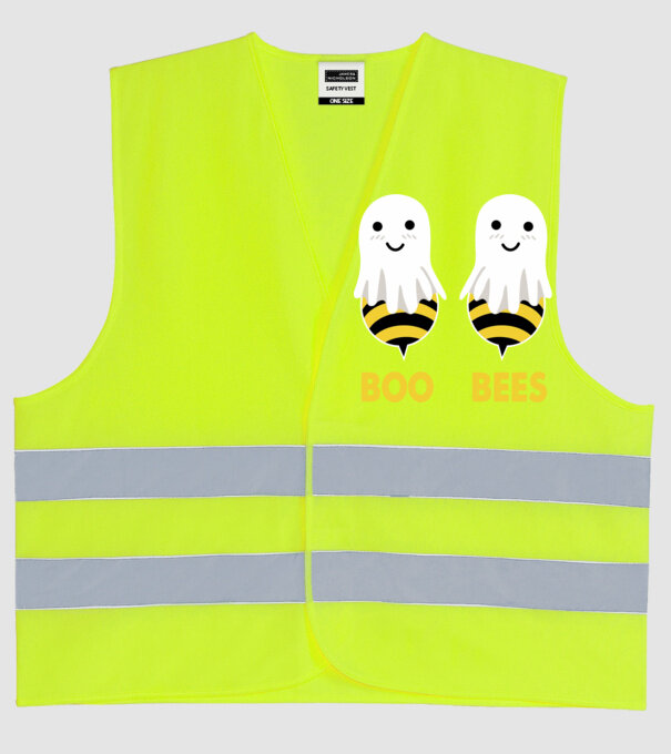 Boo bees model galben neon pe tricou