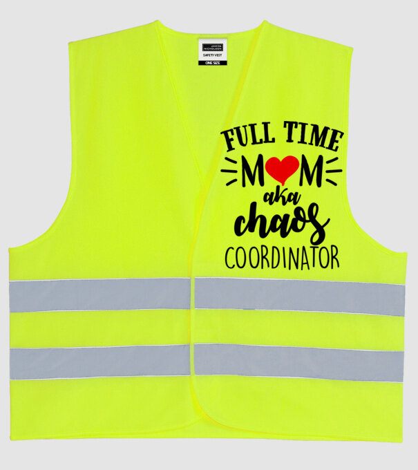 Chaos Coordinator model galben neon pe tricou