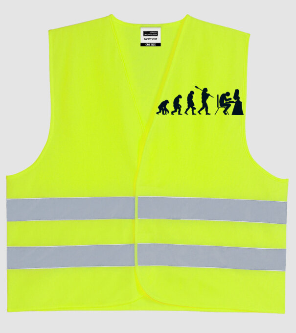 Game evolution model galben neon pe tricou