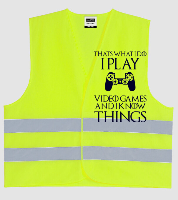 Gaming of Thrones model galben neon pe tricou