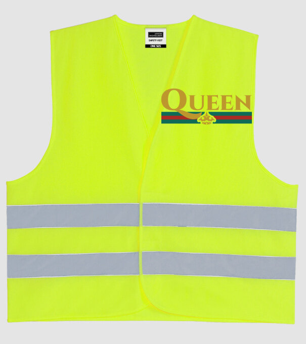 Gucci queen model galben neon pe tricou