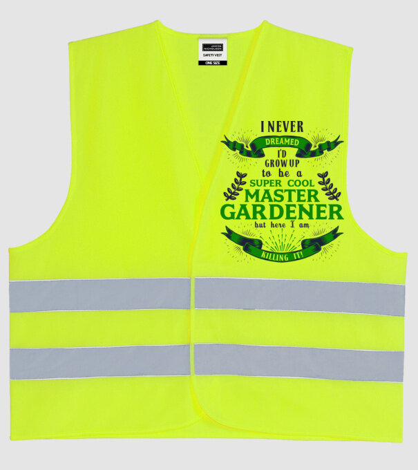 I never dreamed gardener lght model galben neon pe tricou