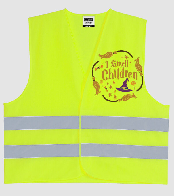 I smell children model galben neon pe tricou