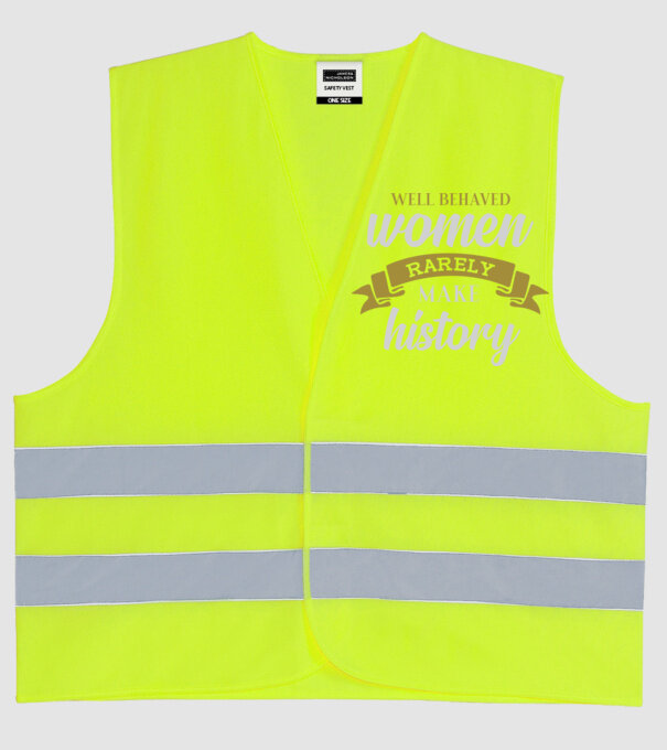 Fete bine educate model galben neon pe tricou