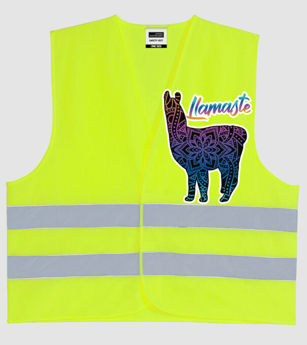 Lamaste color2-01 model galben neon pe tricou