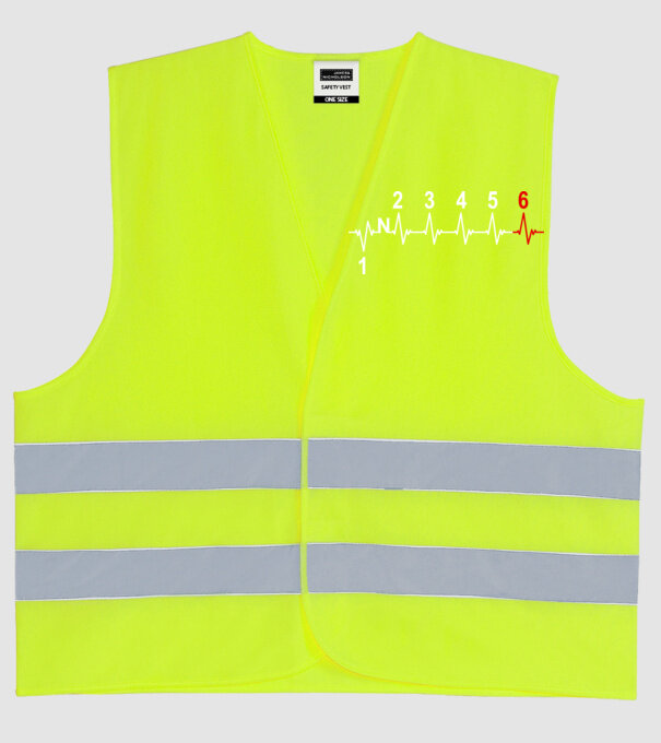 Cutie de viteze Motocicletă model galben neon pe tricou