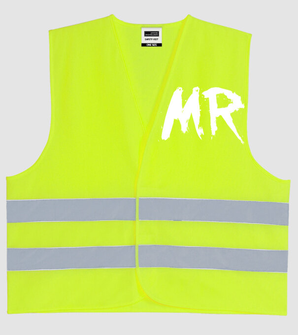 Mr. model galben neon pe tricou