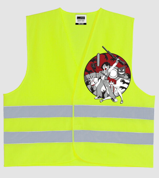 pokemon survive maki model galben neon pe tricou