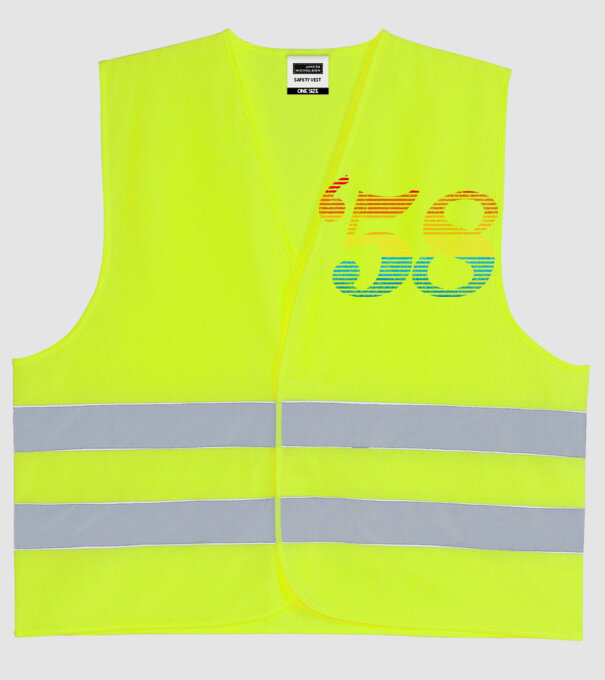 Retro Birthday 1958 model galben neon pe tricou
