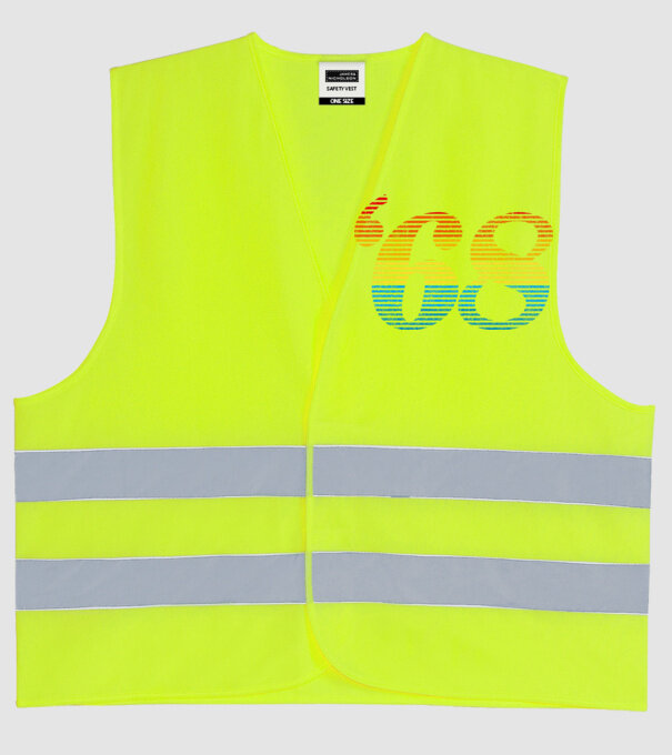Retro Birthday 1968 model galben neon pe tricou