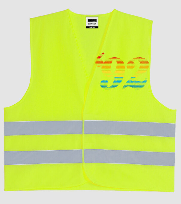 Retro Birthday 1992 model galben neon pe tricou