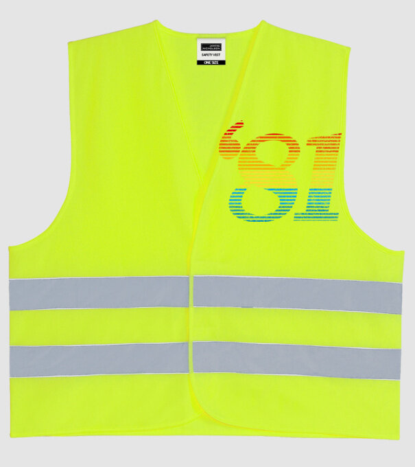 Retro Birthday 1981 model galben neon pe tricou