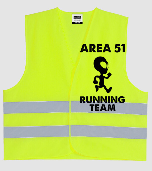 Storm area 51 running team black model galben neon pe tricou