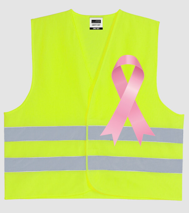 Panglică model galben neon pe tricou