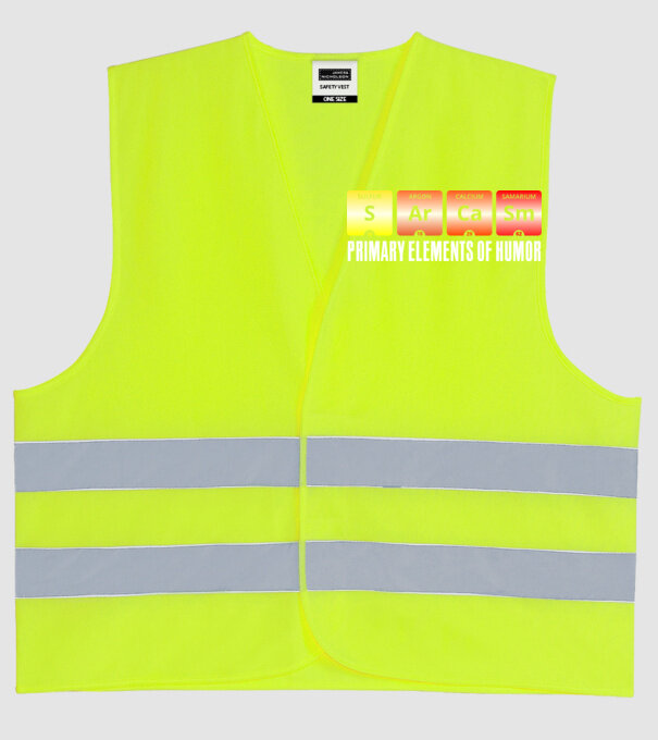 Sarcasm model galben neon pe tricou