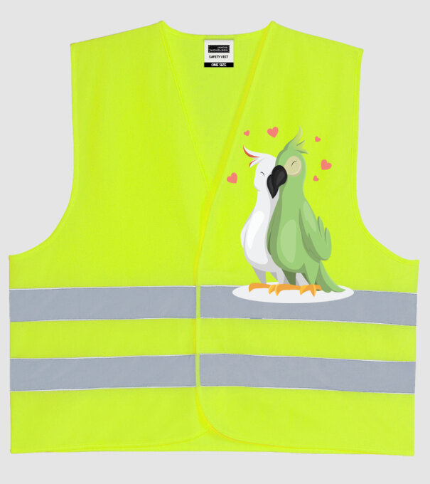 LENEȘI ÎNDRĂGOSTIȚI model galben neon pe tricou
